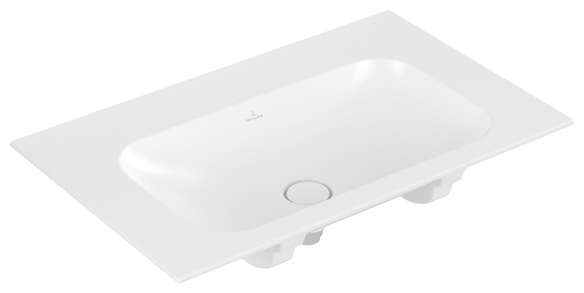 Villeroy Boch Schrankwaschtisch Finion 416483 800x500x160mm re-eckig Stone White cplus 416483RW