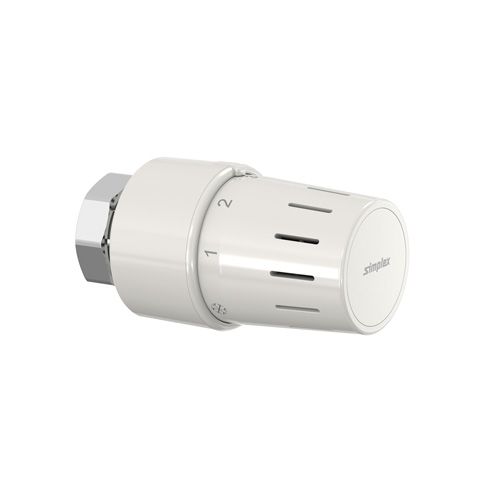 Flamco Standard-Thermostatkopf TC-S3 weiss M30 x 1,5 mit Nullstellung F35340
