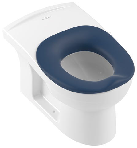 Villeroy Boch Kleinkinder Schaumstoff-Sitzring O.novo Kids 291x310x62mm Oval Ocean Blue 8M14619A
