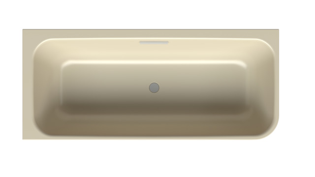 Bette Badewannen Eck Sonderform Art IV Cream 1850x800x420/560mm 3480-441CERHK