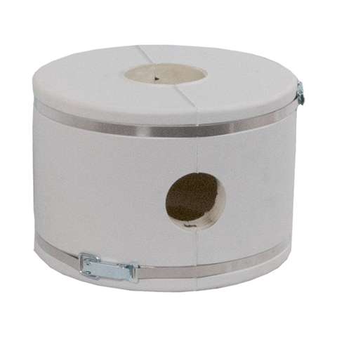 EBRO Daemmkappe fuer Z 011-A Schale ALU DN 100 6048743 EBRO Daemmkappe fuer Z 011-A Schale ALU DN 100 6048743