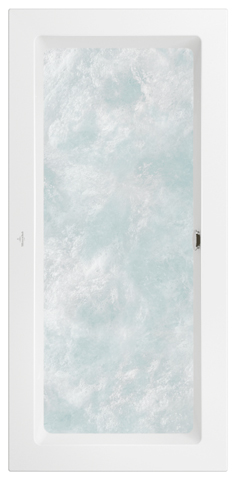 Villeroy Boch Badewanne Legato 1800x800x660mm re-eckig m. Sys HC TP1 MT Stone White UHC180LEG2B1VRW