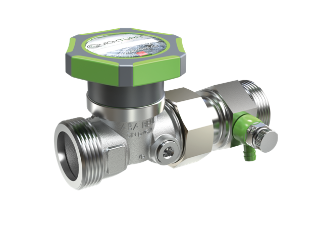 ABA Kolbenventil AG, DN 15, mit RV Edelstahl 71509.104.11