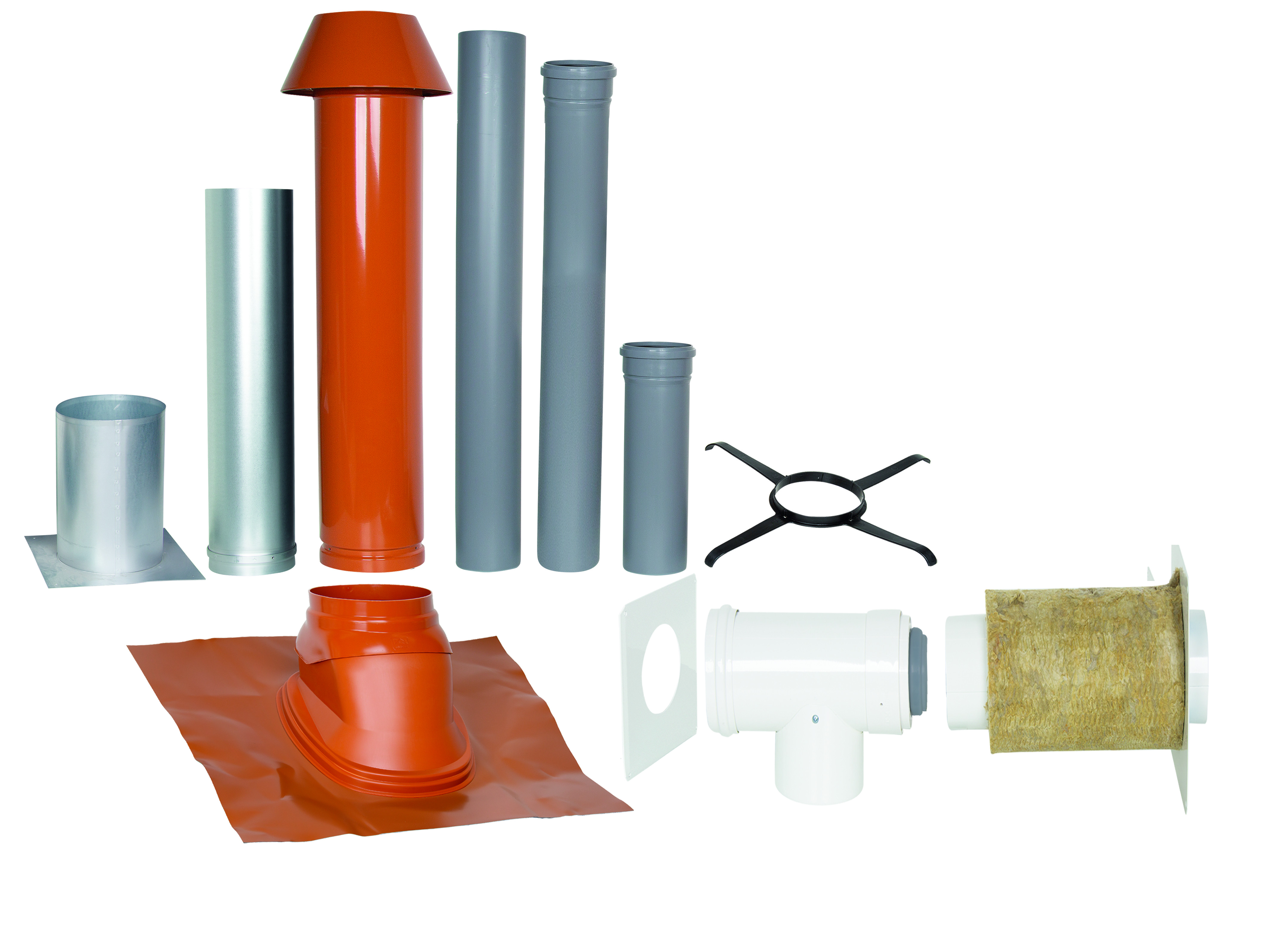 Skoberne GP UNIFIX 210, 1.0 m, AGL110, Pfanne 5-25 Grad rot 750030