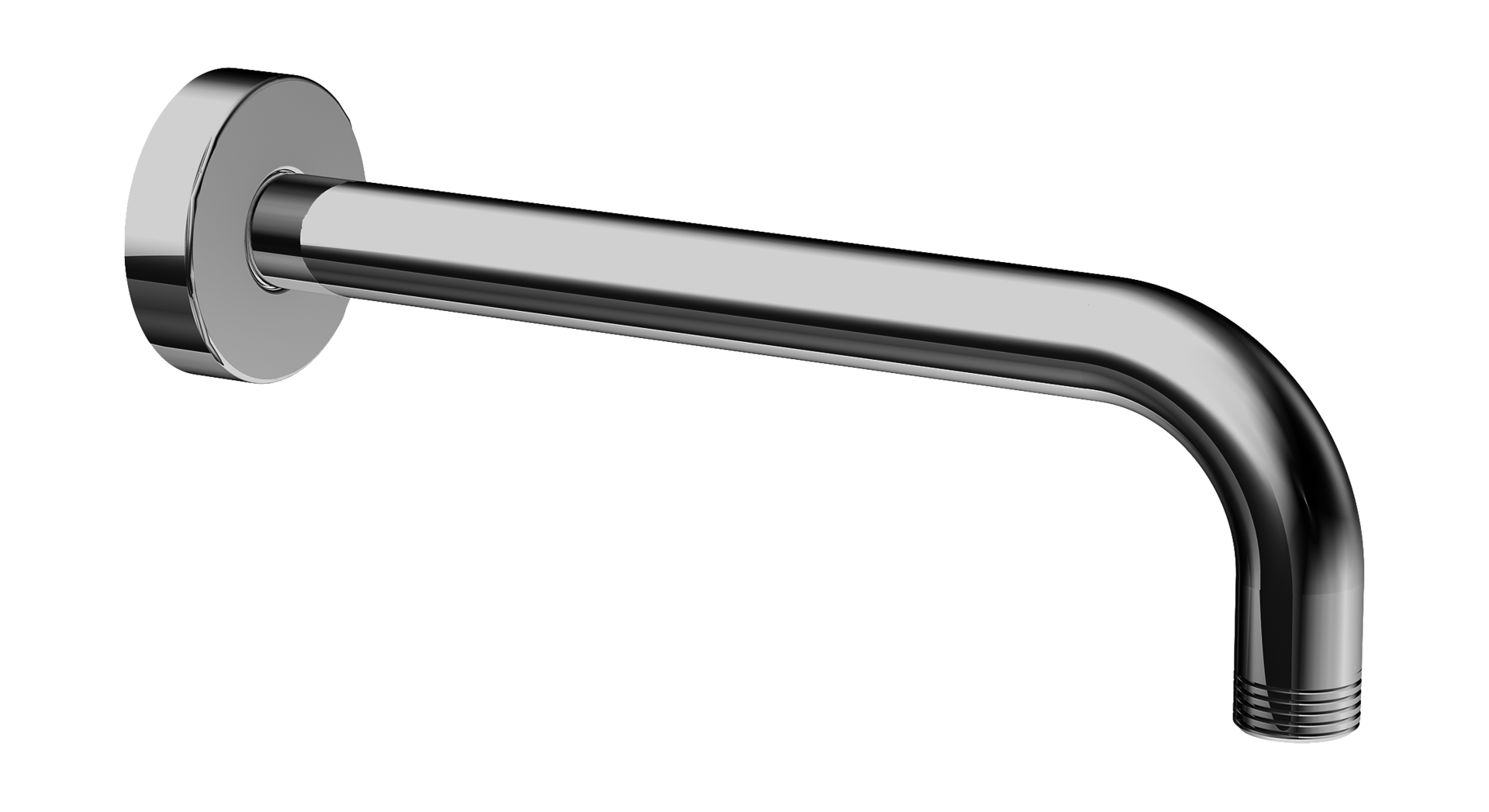 Hansa Brausearm o. Kopfbrause HANSAJET 0411 Ros. rund G1/2xG1/2 Ausld. 200mm chr 04110200