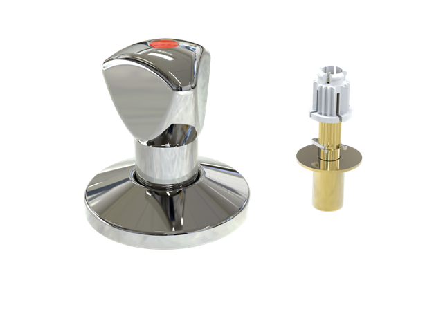 ABA Objekt-Fertigmontageset bis 15 mm rot fuer UP-Ventile 09074.000.1 ABA Objekt-Fertigmontageset bis 15 mm rot fuer UP-Ventile 09074.000.1