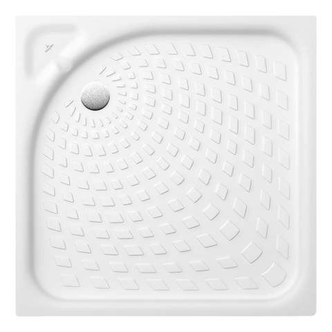 Villeroy Boch Duschwanne O.novo 800x800x65mm Quadrat Weiss Alpin 62158001