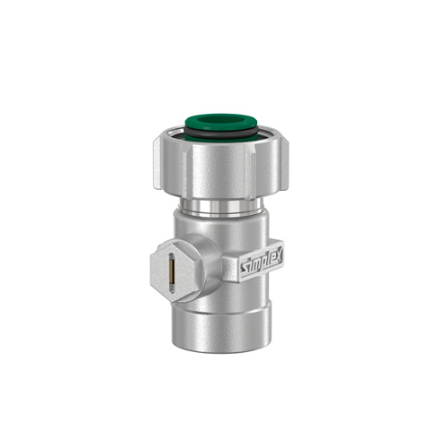 Flamco Einzel-Kugelhahn EXCL. Durchg. D2/IG G3/4i x Rp1/2 MS vern. m. Konus F10024