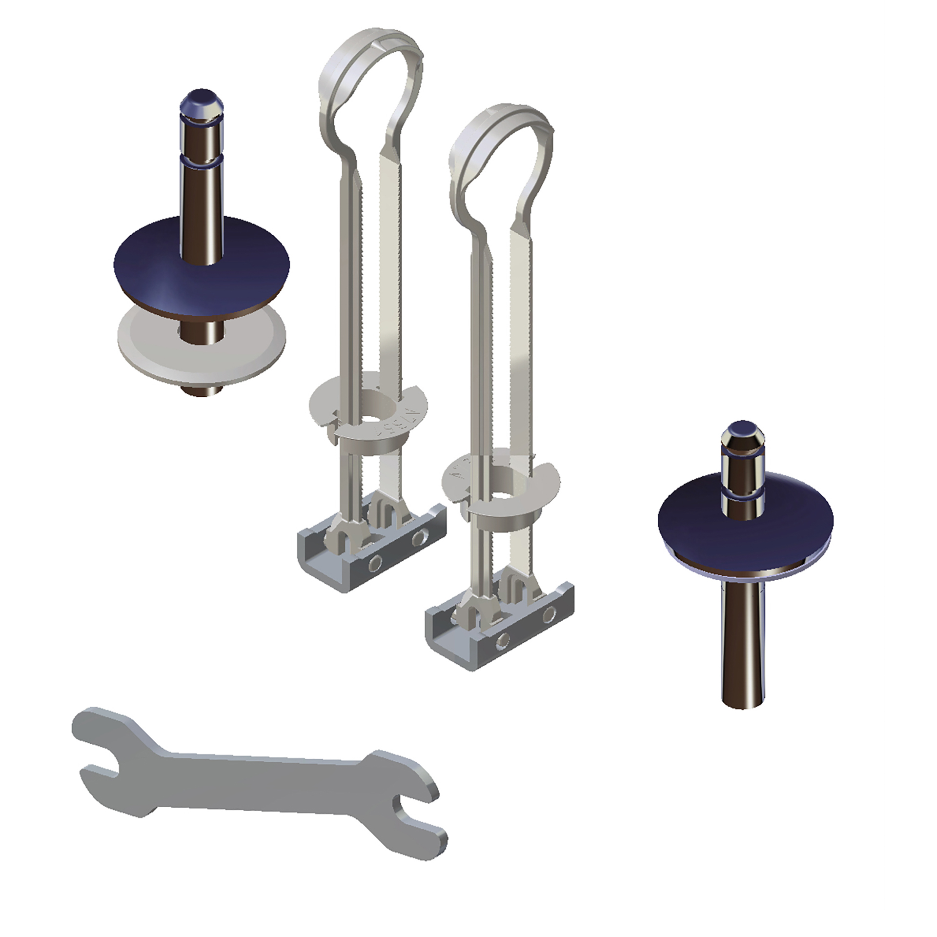 Laufen Befestigung f.WC-Sitz PRO S H891960 H891961 H8919650000001 Laufen Befestigung f.WC-Sitz PRO S H891960 H891961 H8919650000001