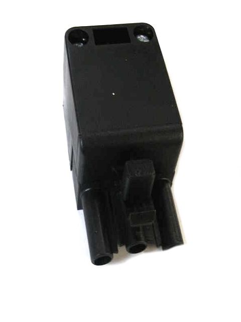 WINDHAGER STECKER 3 POLIG SCHWARZ Stecker 3 polig schwarz VAE, FW, BW2, BW 070323