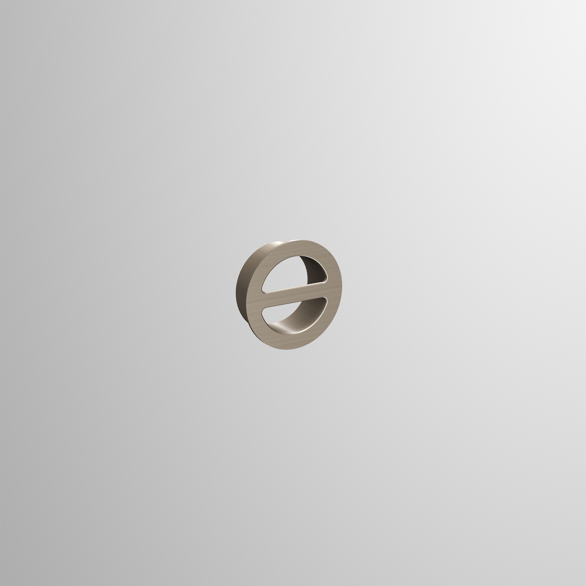 Alape ueberlaufosette UR.1 Platin matt 8321000330 Alape ueberlaufosette UR.1 Platin matt 8321000330