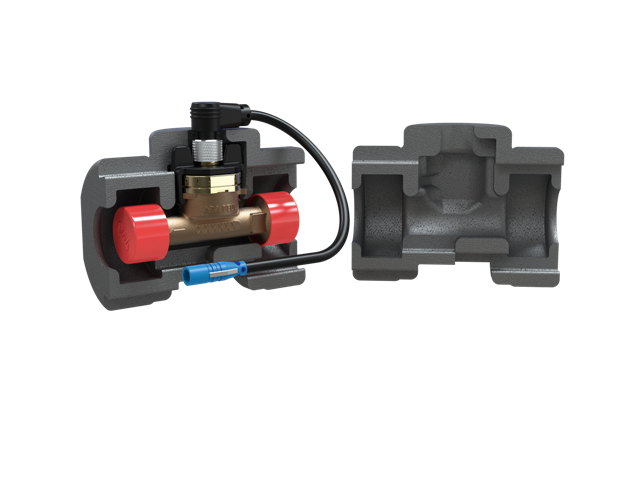 ABA Comfort Volumensensor ABA-flow mit Daemmschale 71282.206.2 ABA Comfort Volumensensor ABA-flow mit Daemmschale 71282.206.2