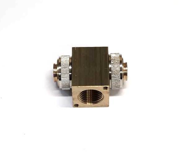 WINDHAGER Kaltwasser-Anschlussstueck 2 Abg Kaltwasser-Anschlussstueck 2 Abgaenge BW2P 055386