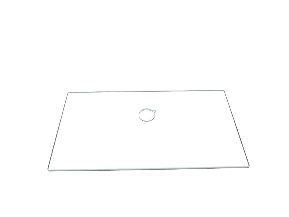 WINDHAGER GLASSCHEIBE 292X158X5 Glasscheibe (292x158x5) Backrohrtuer inn 000647