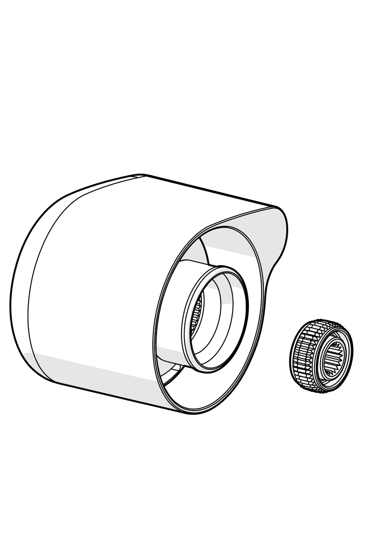 Hansa Absperrgriff HANSA 1006422V chr 1006422V