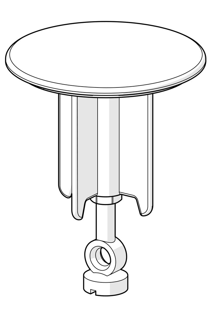 Hansa Stopfen Ablaufgarnitur HANSA 59902021 d 63 mm chr 59902021
