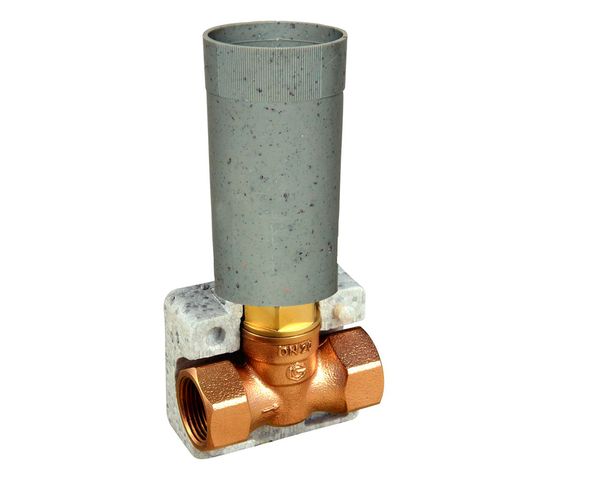 Flamco Rotguss-Unterputzventil DN20 Muffe-Muffe M1206010 Flamco Rotguss-Unterputzventil DN20 Muffe-Muffe M1206010