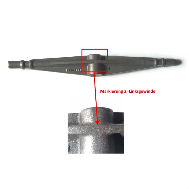 WINDHAGER MUTTER ROSTH.VO.VESTOW Mutter Hebevorrichtung vorne KSN250, VE 059730