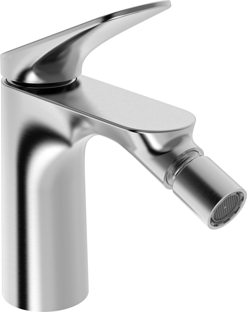 Hansa EHM Bidet-Batt. HANSAGENESIS 3743 Ausld. 127 mm Stahl gebuerstet 3743226380