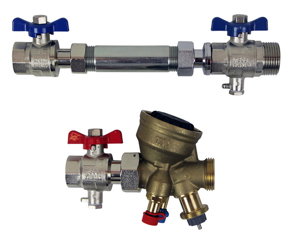 HEIMEIER Anschlussset TA-COMPACT-P DN15, G3/4, G1, horizontales Set, Durchf 32604010401 HEIMEIER Anschlussset TA-COMPACT-P DN15, G3/4, G1, horizontales Set, Durchf 32604010401