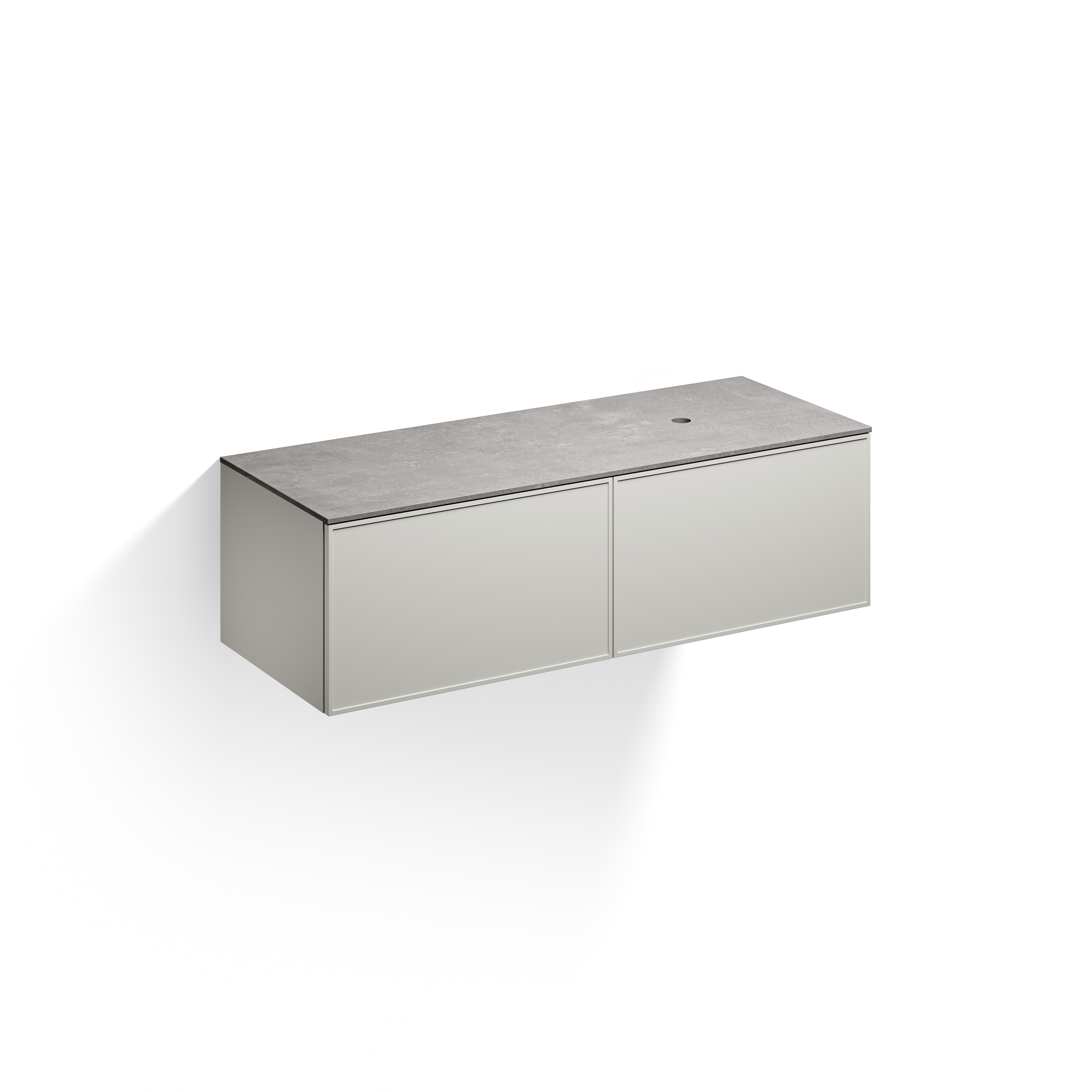 Alape Moebelmodul Arkta 6018157 1400x400 NY Silk/Seidengrau 6018157454