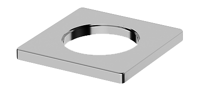 Hansa Ros. HANSALIVING 6636 55 x 55 mm chr 66360000 Hansa Ros. HANSALIVING 6636 55 x 55 mm chr 66360000