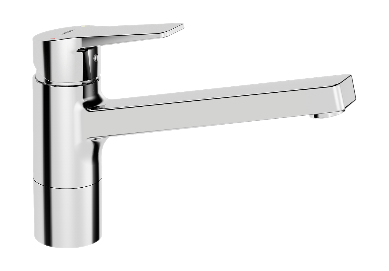 Hansa EHM Kuechenarm., ND HANSATWIST 0912 CU-Rohr Ausld. 199 mm DN15 chr 09121183