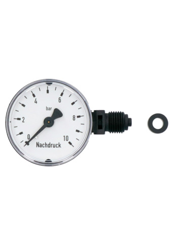 JUDO Ersatzteil Manometer G 1/4'' 0-10 bar Anschluss 3 Uhr 1610327