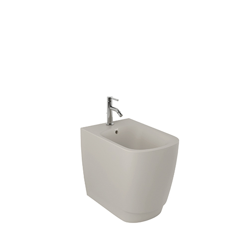 KLUDI RESA S Stand-Bidet, 55 cm verdeckte Befest. Matt Light Dove 27BIB01O2