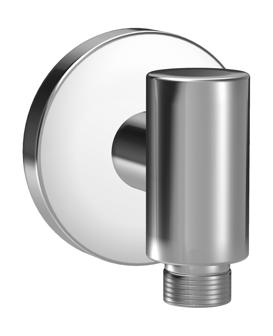 Hansa Wandanschlussbogen HANSA 0442 Ros. rund DN15 chr 04420200