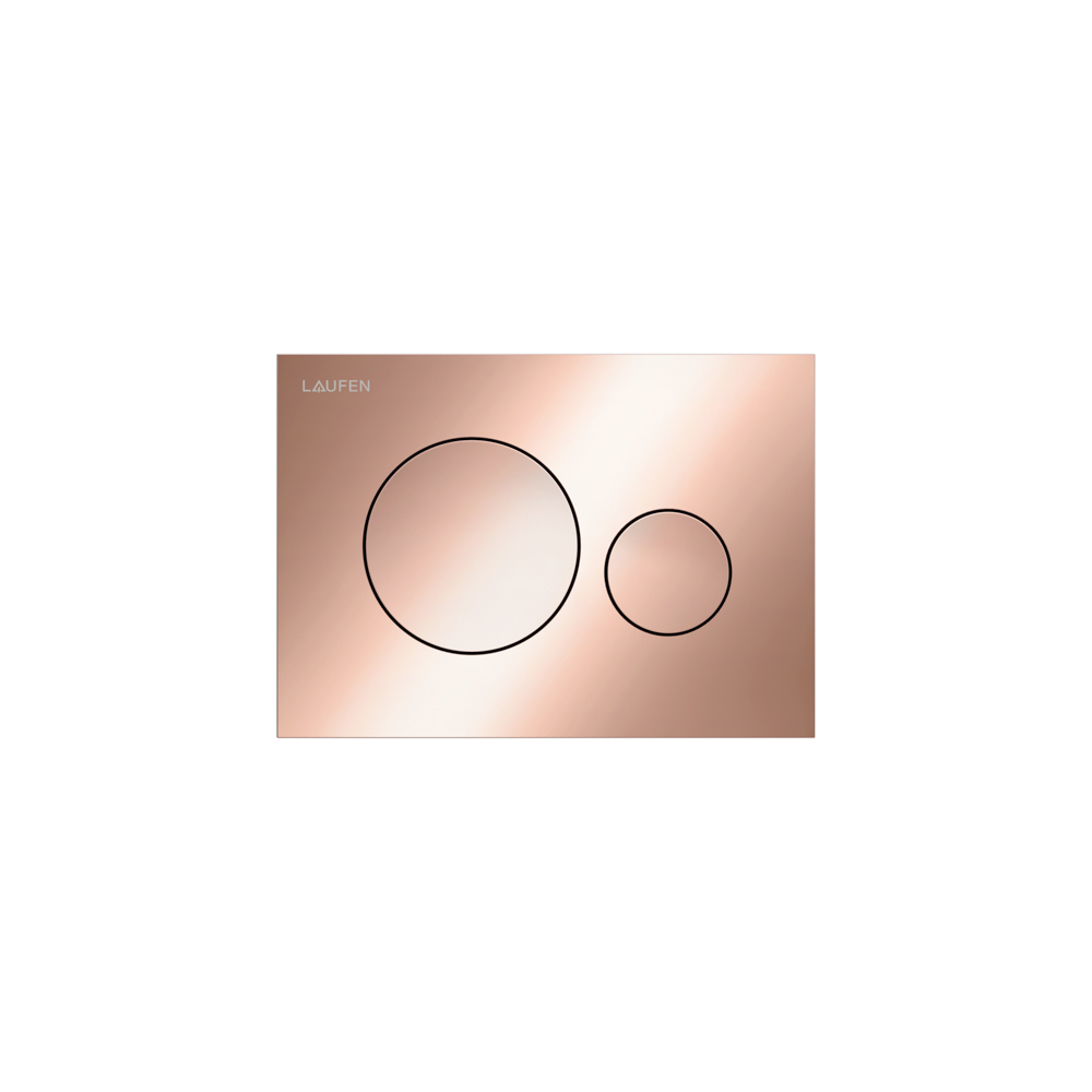 Laufen Betaetigungsp. MOON INEO 203x145x6 aus Kunsstoff, PVD Rosegold geb. H9001141680001 Laufen Betaetigungsp. MOON INEO 203x145x6 aus Kunsstoff, PVD Rosegold geb. H9001141680001