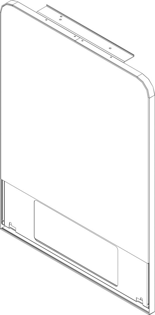 BOSCH Ersatzteil TTNR: 8738209443 Vorderwand Bo oben schwarz (Glas) BOSCH Ersatzteil TTNR: 8738209443 Vorderwand Bo oben schwarz (Glas)