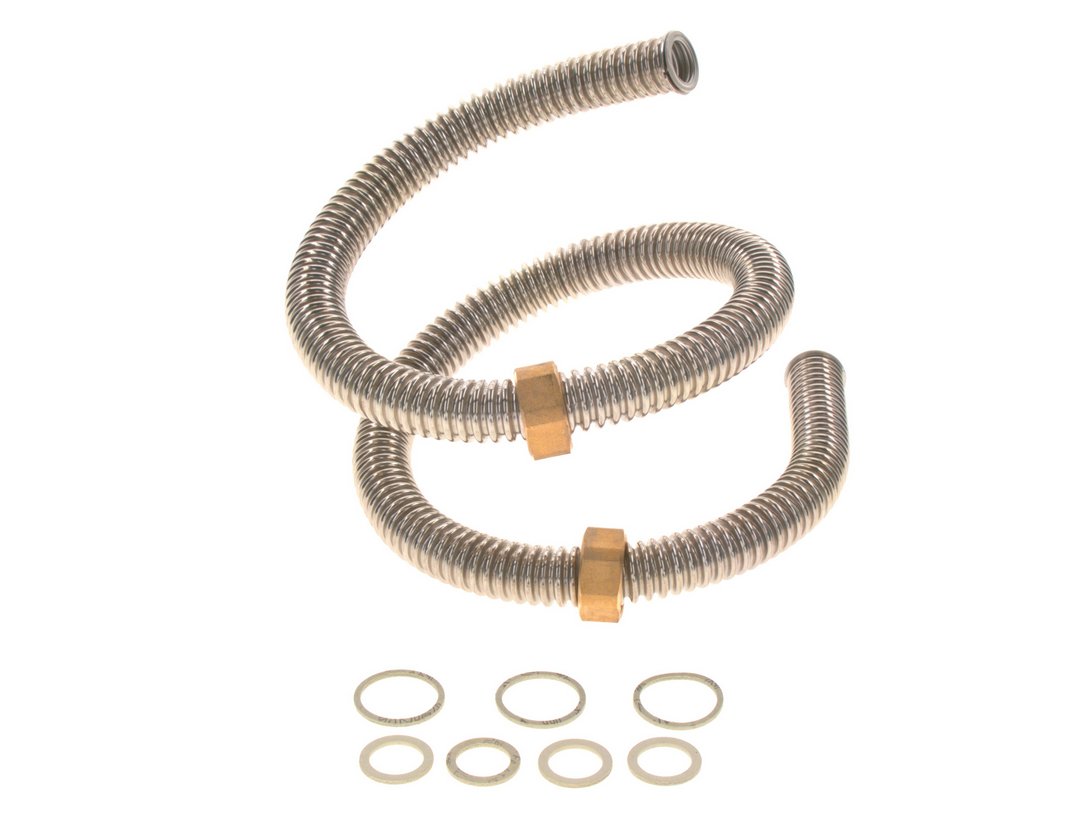 BOSCH Ersatzteil TTNR: 8738804516 Metallwellschlauch DN16 1000mm everp BOSCH Ersatzteil TTNR: 8738804516 Metallwellschlauch DN16 1000mm everp
