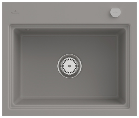 Villeroy Boch SP SuBadewanneay Style 60 S Flat 33662F 600x510mm re-eckig Fossil cplus 33662FKD