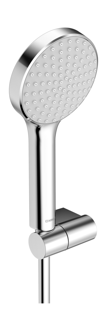 Hansa Handbrausegarnitur HANSAACTIVEJET 8438 1-strahlig chr/Hellgrau 84380113