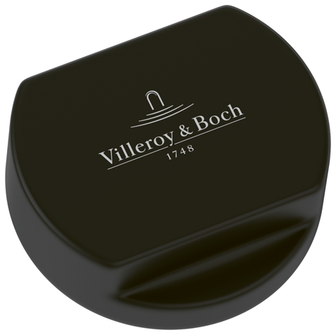 Villeroy Boch Abdeckkappe fuer Doppeldrehgriff Zubehoer 27x51x19,5mm Rund Matt Black 94052506 Villeroy Boch Abdeckkappe fuer Doppeldrehgriff Zubehoer 27x51x19,5mm Rund Matt Black 94052506