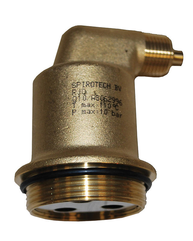 Spirotech Ersatz-Entluefterkappe SpiroVent bis 2" IG (AA), max. 10 bar, 110 Grad RJO