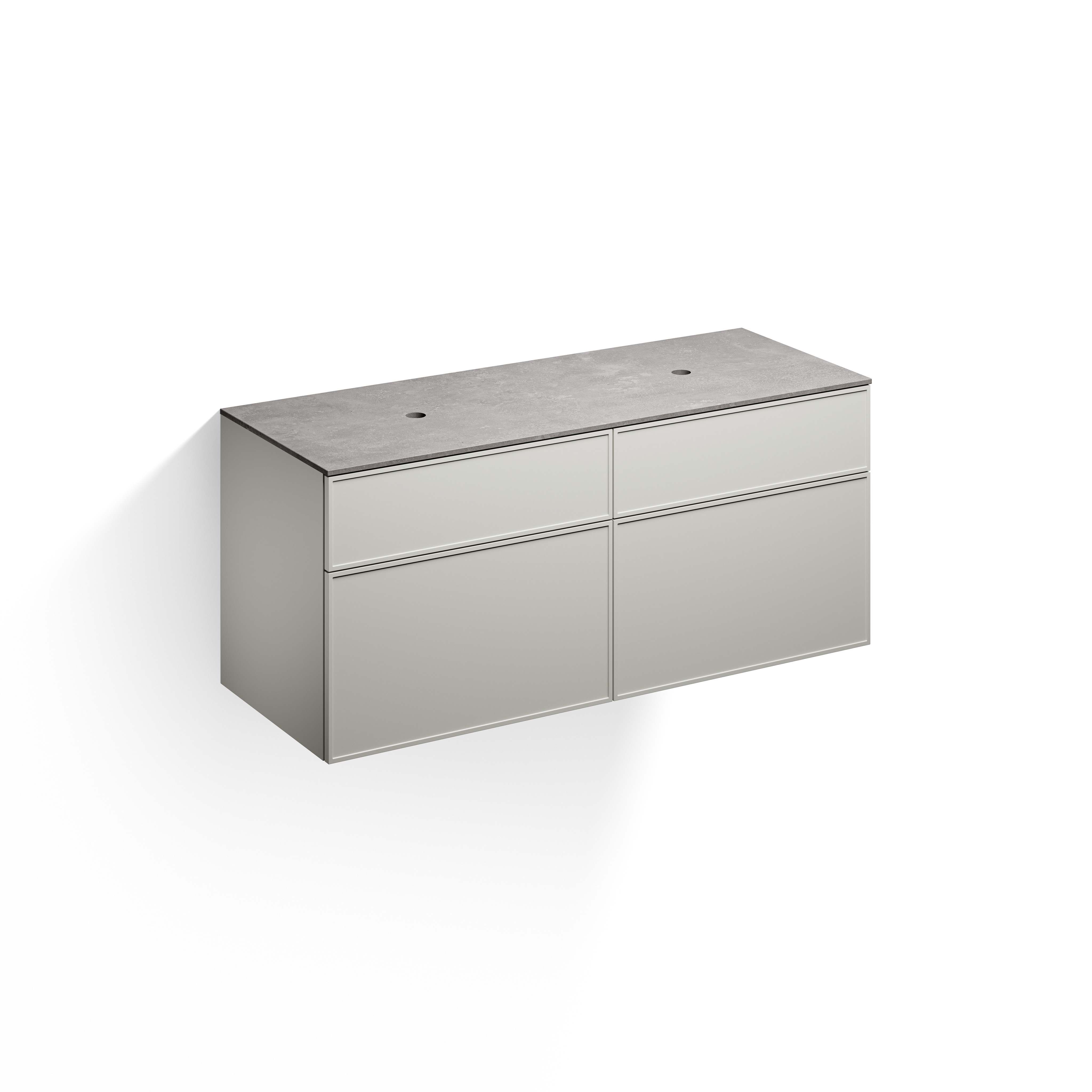 Alape Moebelmodul Arkta 6019177 1400x600 NY Silk/Seidengrau 6019177454