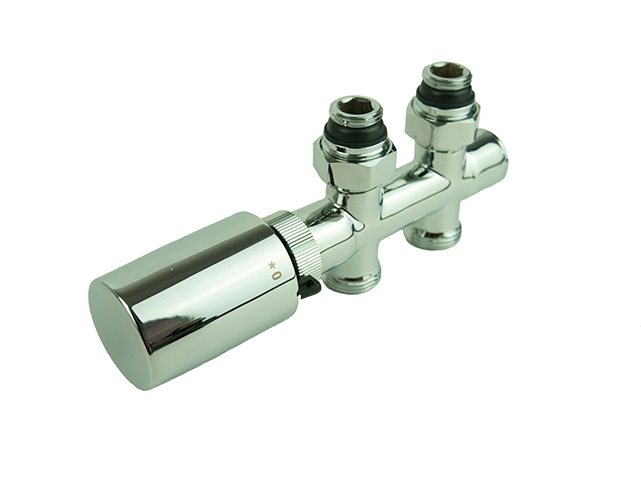 PURMO Armatur fuer Badheizkoerper 50 mm verchromt Durchgang AZ1XTPS9037004C