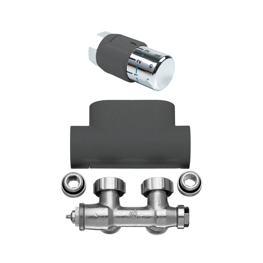 Ventilhahnblock-Kombiset Eckform in DB 703 ZV03090003