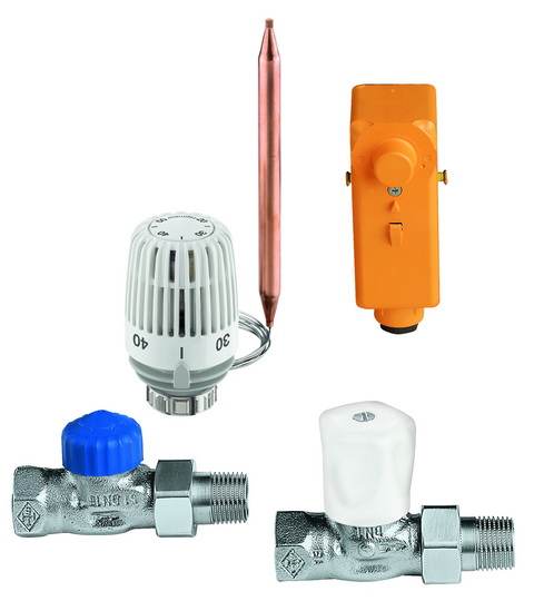 HEIMEIER Fussboden-Regelset 1 mit verdeckter Temperatureinstellung 9690-01.000 HEIMEIER Fussboden-Regelset 1 mit verdeckter Temperatureinstellung 9690-01.000