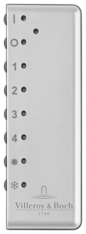 Villeroy Boch Fernbedienung inkl. Halterung Finion 102,5x130x19mm Eckig G9990200 Villeroy Boch Fernbedienung inkl. Halterung Finion 102,5x130x19mm Eckig G9990200