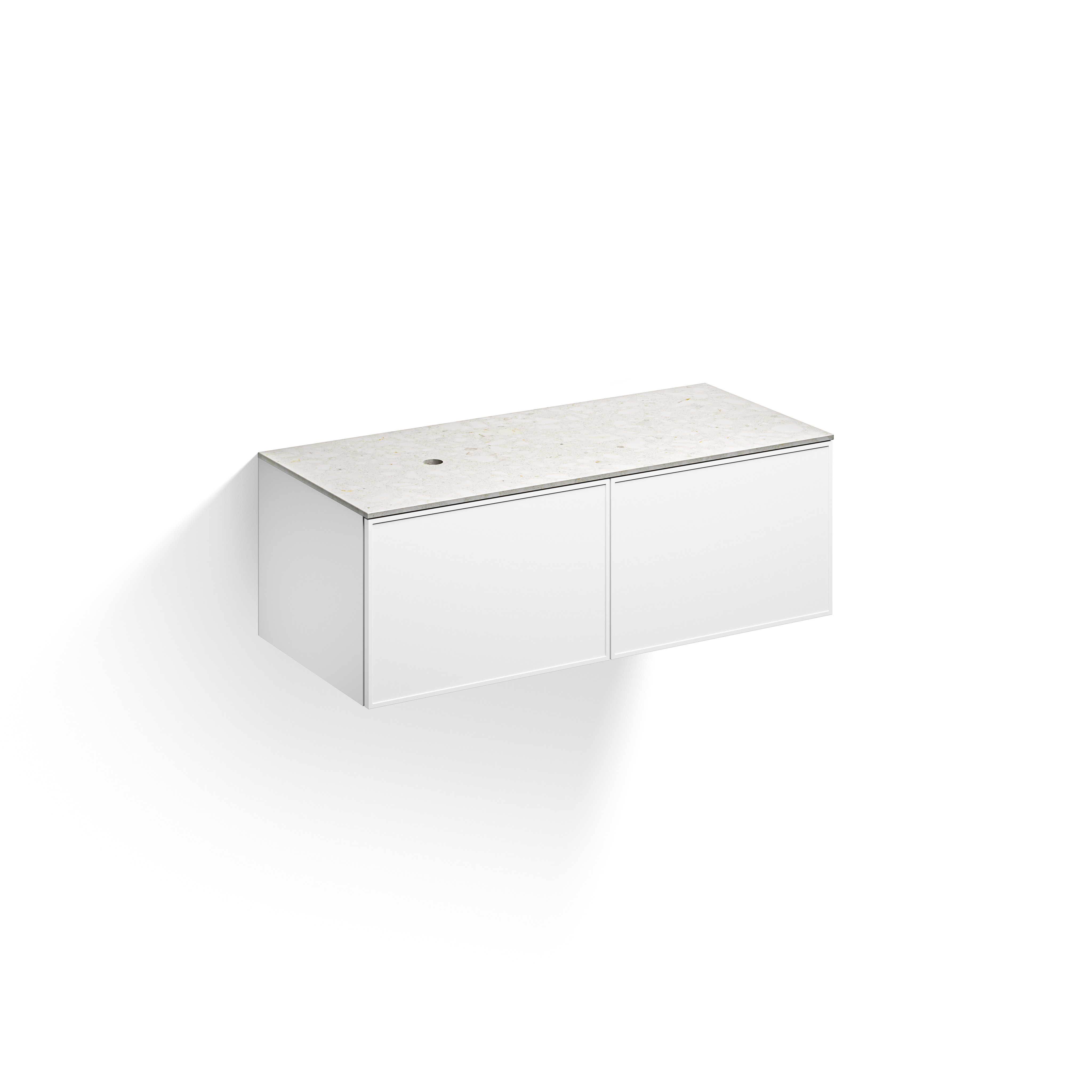 Alape Moebelmodul Arkta 6016137 1200x400 Neolith Silk/Weiss 6016137551