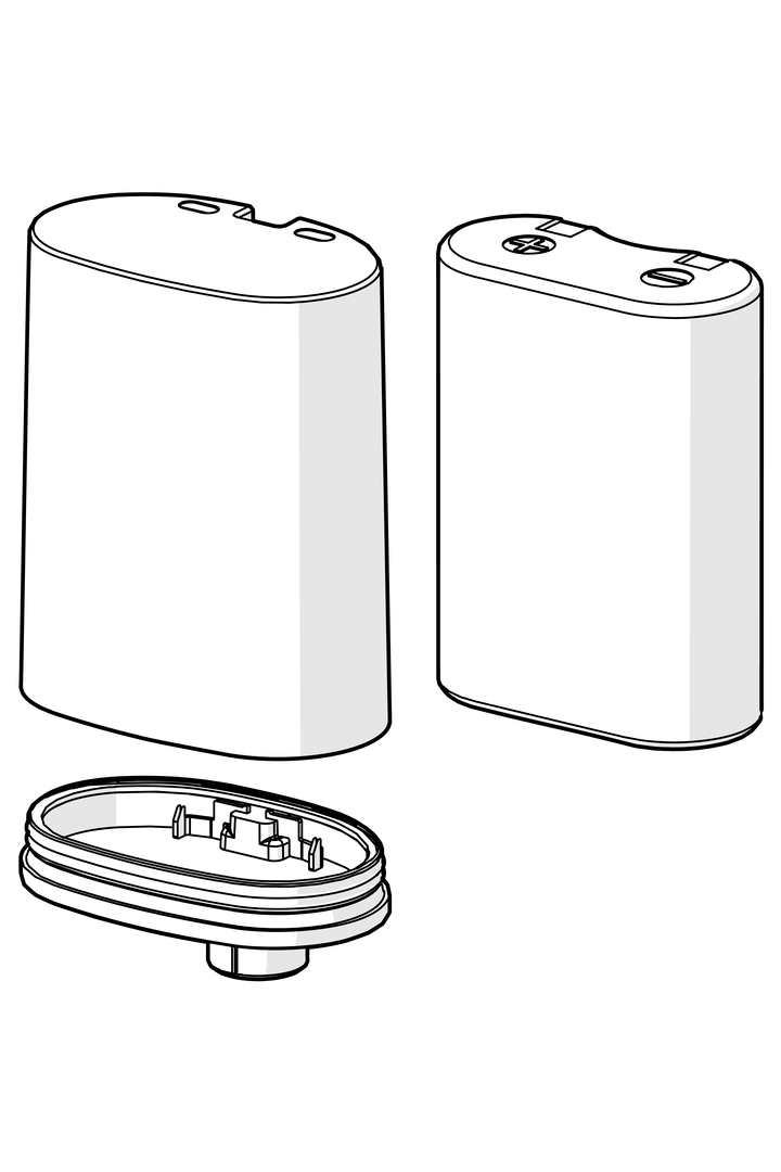 Hansa Batteriegehaeuse inkl. Batterie HANSA 59914154 59914154