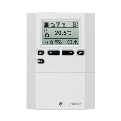 Flamco Witterungsgefuehrter Systemregler Meitronic W10B M10143.10