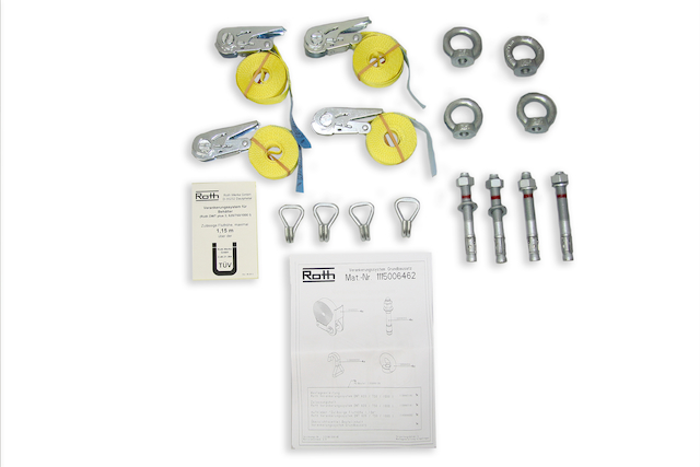 Roth Auftriebssicherung Doppelwand-Tank Verankerungssystem Grundbausatz 1115006462 Roth Auftriebssicherung Doppelwand-Tank Verankerungssystem Grundbausatz 1115006462