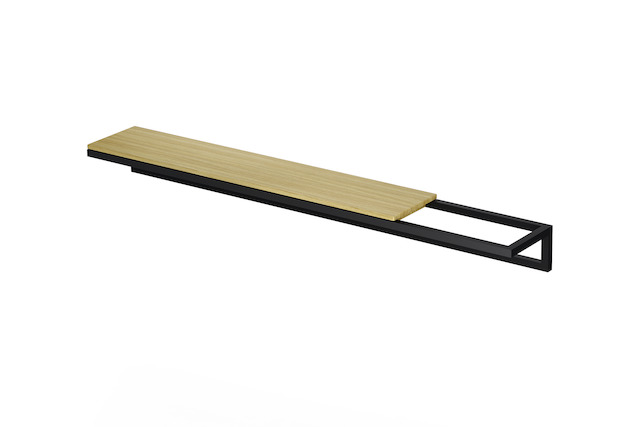 Bette BadM Lux Shape Ablage 100 HH Q044 Eiche Natur 1000x120x19mm Q044-814