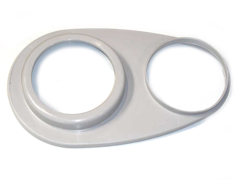 WINDHAGER ANSCHLUss-PLATTE. EXZ.? 100 MM Anschlussplatte exzentrisch 2 x ? 100 mm 000323