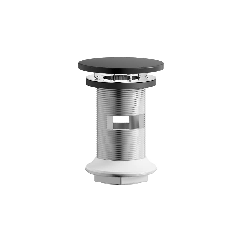 Laufen Ablaufventil 74x74 nicht verschliessbar schwarz matt H591LA57160001