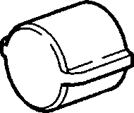 Hansa Absperrgriff HANSA 59911828 chr 59911828